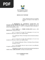 Alter a Coes No Regimen To