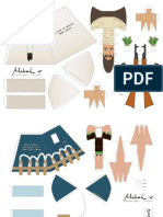 Blog Paper Toy Papertoy Bin Laden Template