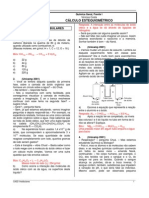 Lista 2 - Cálculo Estequiométrico