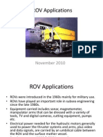 ROV Applications: November 2010