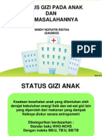 Status Gizi Pada Anak