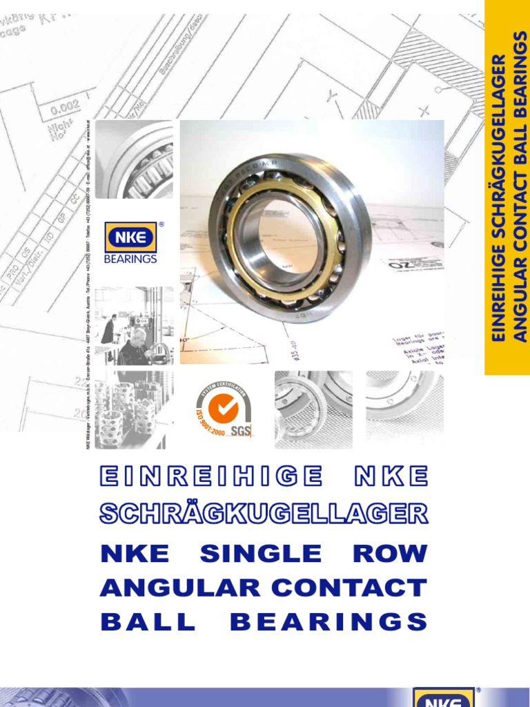 Angular Contact Ball Bearings | PDF