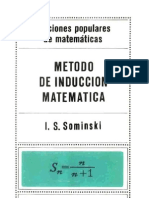 0190 - Método de inducción matemática (I. S. Sominski)