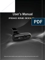 JaewonCNC IROAD IONE-900HD English User Manual