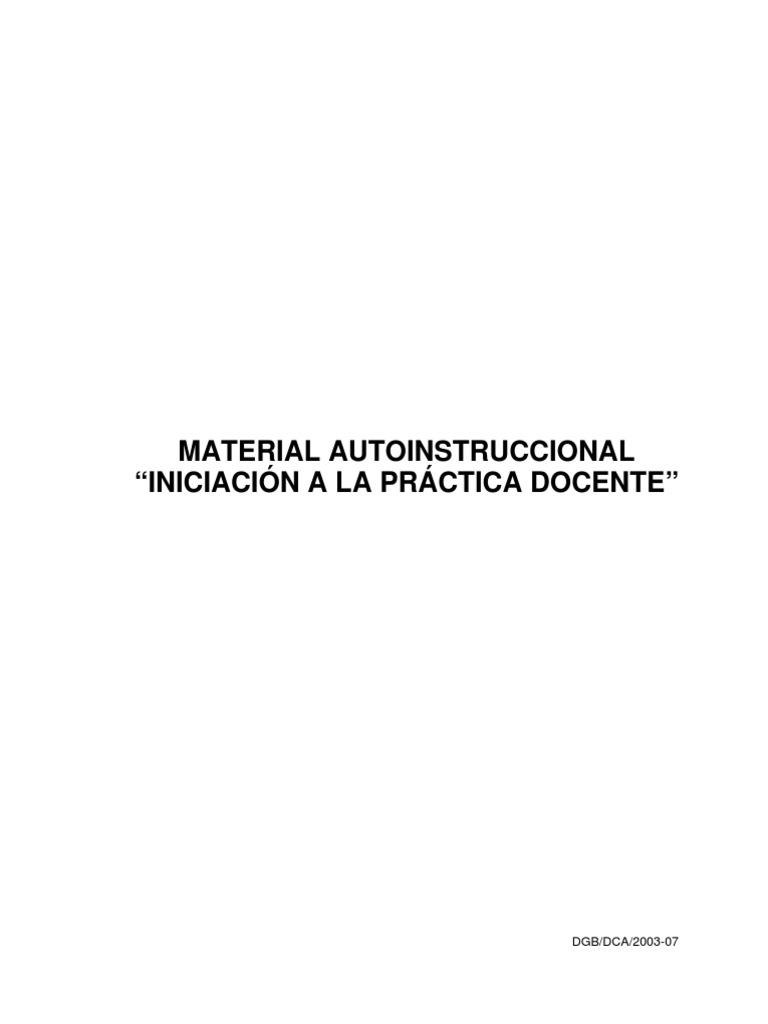 Practica Docente | PDF