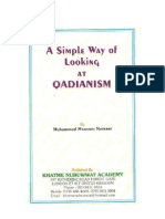 Simple Way of Looking at Qad