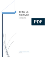 Tipos de Aditivos