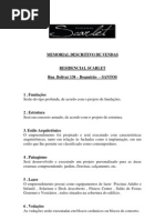 Memorial Descritivo Scarlet