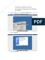  Instalar Un Servidor de Impresiones en Windows Server 2003