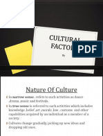 Cultural Factors