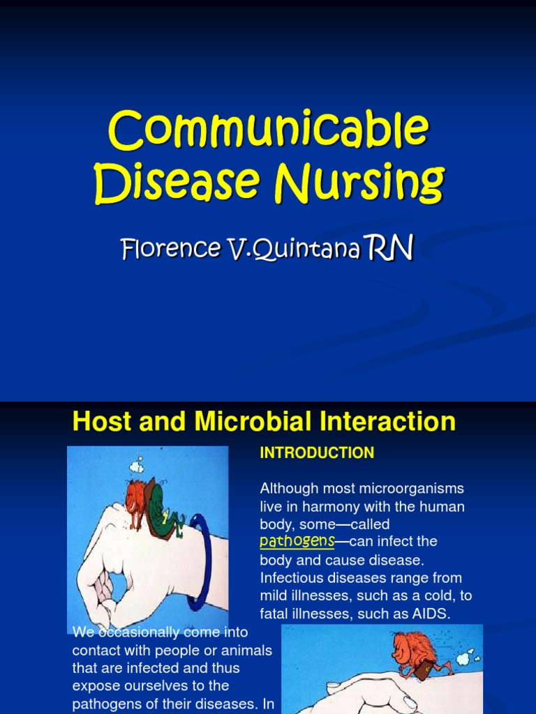 Communicable Disease Nursing Overview | PDF | Infection | Infection Control