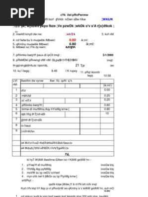 Special Repair Estimate for Bahmna Road | PDF | Asphalt