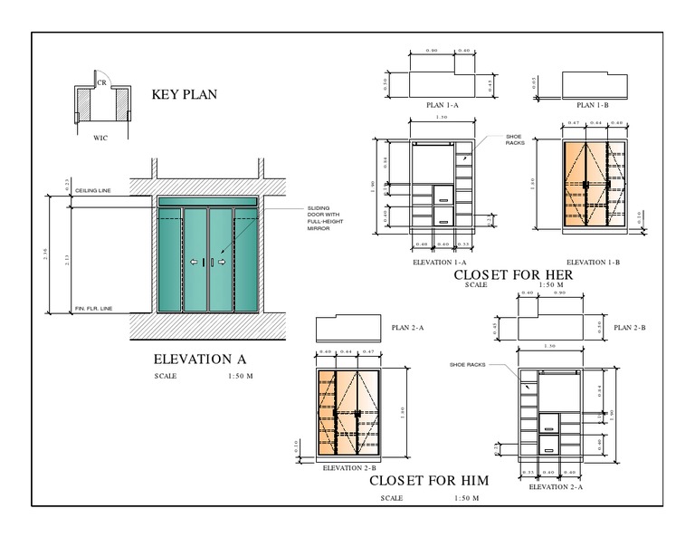 WIC Design in House Floor Plans | PDF | Home & Garden