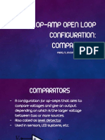 OP-AMP Open Loop Configuration