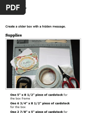 Slider Box