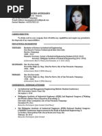 Fresh Graduate Resume Sample  Electronics  Electrical 