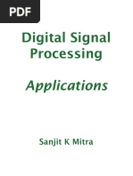 Digital Signal
Processing
Applications