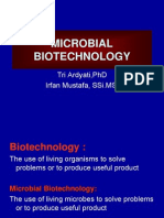 Microbial Biotechnology: Tri Ardyati, PHD Irfan Mustafa, Ssi - Msi