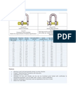 Alloy Steel D Shackles