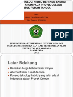 Aplikasi Teknologi Hibrid Berbasis Energi Surya Dan Angin