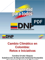 Cambio Climatico en Colombia Retos y Perspectivas - Carolina Urrutia - DNP