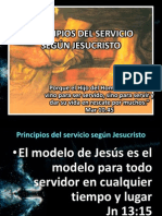 PRINCIPIOS DEL SERVICIO SEGÚN JESUCRISTO reunion servidores mayo 2013