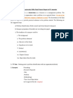 Guidelines of Dissertation MBA BU 2009