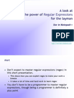 The Power of Regular Expression Use in Notepad++