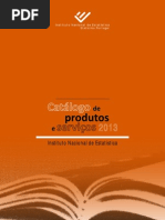 CatalogoProdutosServiços2013