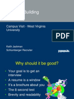 Resume Building: Campus Visit - West Virginia University