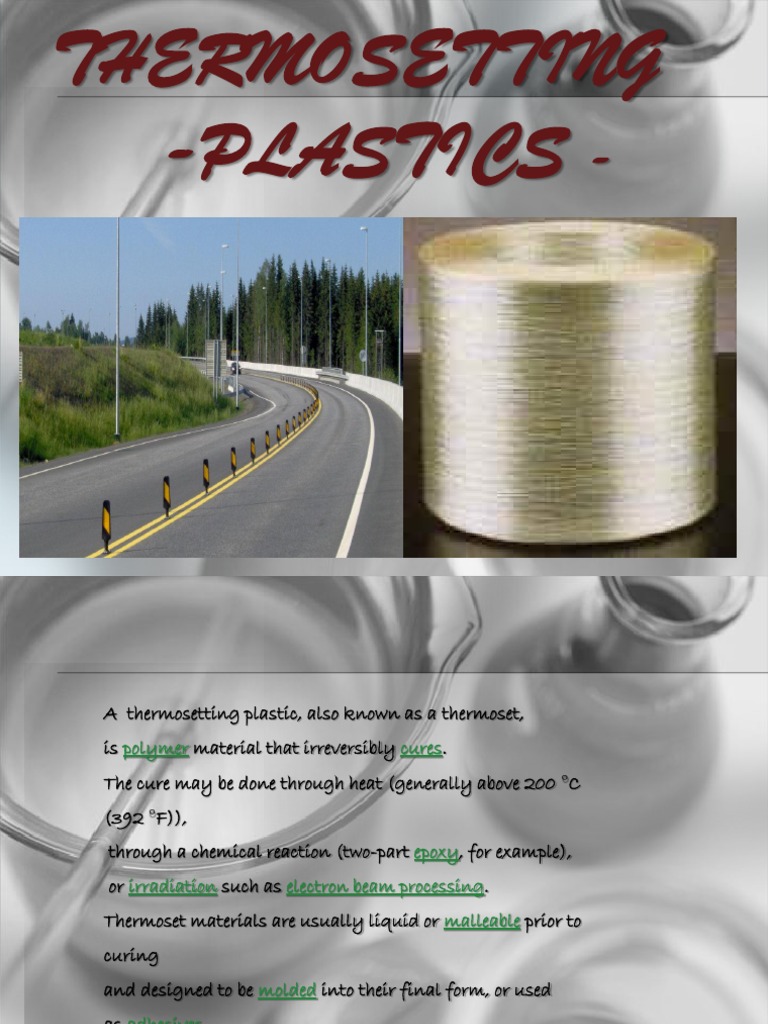 Thermo Setting plastic Polyurethane Plastic