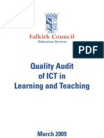 QA Report of ICT in Learning & Teaching (March 2009)