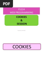 Cookies Sessions