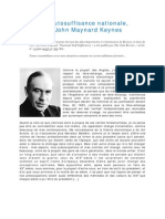 Keynes de L Autosuffisance Nationale