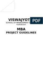 Project Report Guidelines