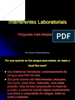 Interferentes Laboratoriais