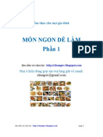 mon ngon de lam