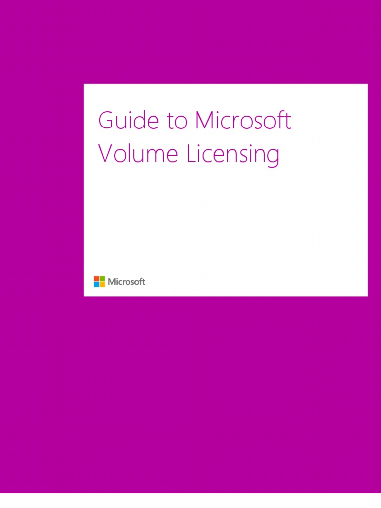 MICROSOFT_VOLUME_LICENSING_REFERENCE_GUIDE.PDF Subscription Business