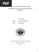 Download Nomokrasi Islam Dan Negara Hukum Indonesia by Sendy Metamorfosa SN145895937 doc pdf