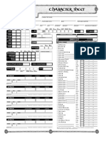 Eberron Character Sheet PDF