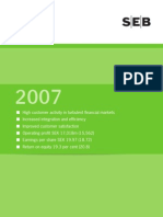 SEB Annual Report 2007