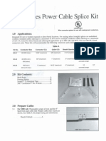 3M 82-A Series Power Cable Splice Kit Instructions