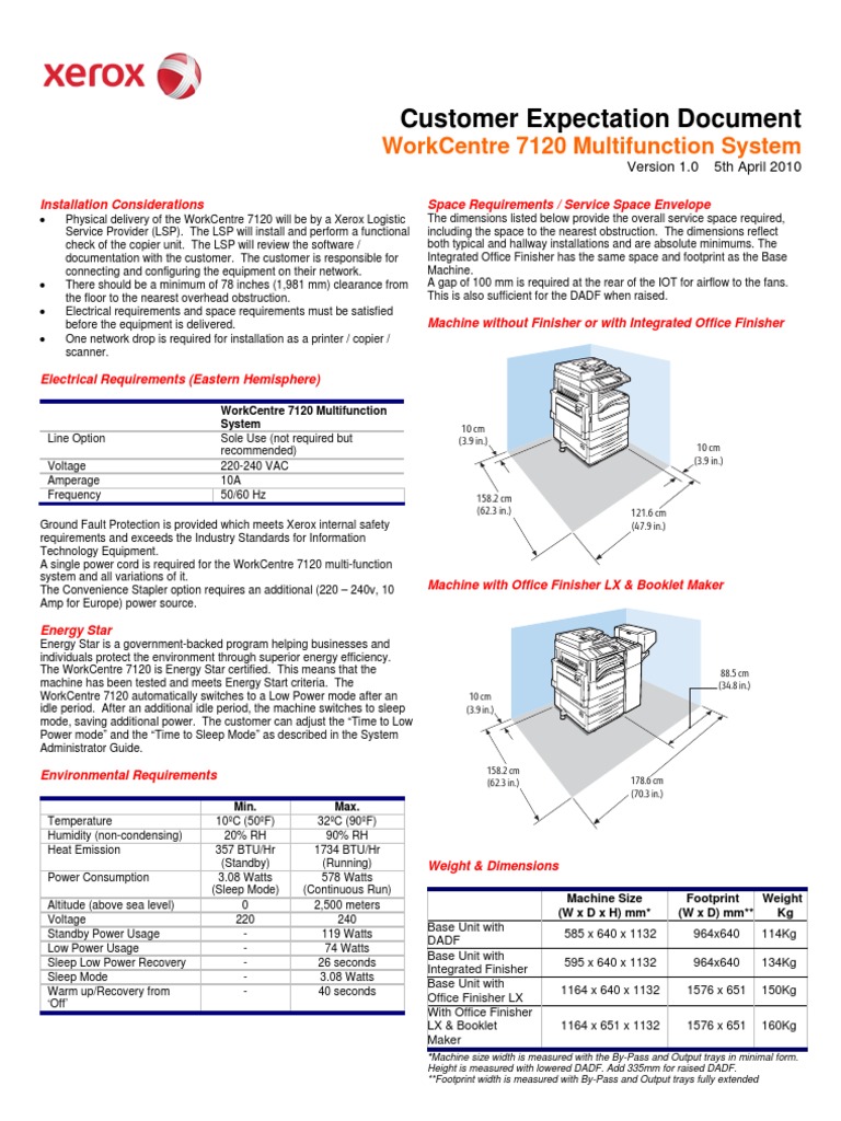 WorkCentre 7120 CED v1.0 | PDF | Voice Over Ip | Session Initiation ...