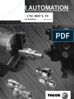 CNC 8025 T Features Guide