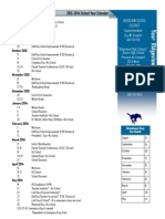 2013-14 School Calendar