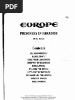 Europe - Out of This World (Full Score) PDF | PDF