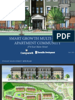 Smart Growth Multi-Family Apartment Community: 274 East Main Street