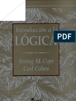 Irving M. Copi, Carl Kohen - Introducción A La Lógica