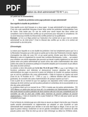 Td Droit Administratif S3 Pdf Directive Union Europeenne Traite