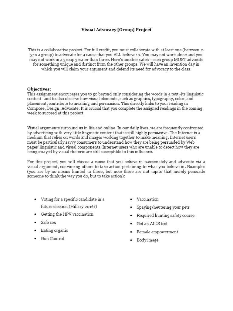 Advocacy in social work essay image